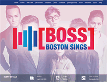 Tablet Screenshot of bostonsings.com